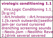 Virologic conditioning 1.1, MEZ, Tsila Hassine, Alejandra Perez Nunez